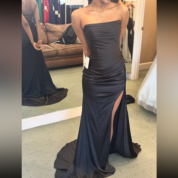 Colors Dress Dresses & Skirts - Colors by Dress - Black Evening / Prom Gown - STYLE 2968